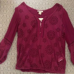 Magenta long sleeve